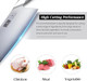 Ultra Sharp Japanese High Carbon Steel Vegetable Meat Cleaver & Professional Ultra Sharp Chef Knife Set With Scissors