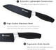 Knife Set With Block - Howashin 14 Pieces Green Knife Set Dishwasher Safe - Anti-Slip Handle - German Stainless Steel Knife Block Set With Box
