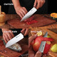 4Pcs Chef Knife Setgermen High Carbon Stainless Steel Kitchen Knife Setprofessional Knife Set Natural Wood Full Handle Tang With Gife-Box 4Pcs Chef Knife Setgermen High Carbon Stainless Steel Kitchen Knife Setprofessional Knife Set Natural Wood Full Handle Tang With Gife-Box