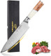 Damascus Chef Knife 8 Inch 67-Layer Japanese Kitchen Knives Sharp High Carbon Stainless Steel With Ergonomic Pakkawood Handles Elegant Box Packaging For Home And Kitchen Birthday Dad Mom Damascus Chef Knife 8 Inch 67-Layer Japanese Kitchen Knives Sharp High Carbon Stainless Steel With Ergonomic Pakkawood Handles Elegant Box Packaging For Home And Kitchen Birthday Dad Mom