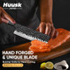 Huusk 7" Nakiri Chef Knife & Heavy Duty Poultry Scissors