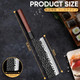 Huusk 7" Nakiri Chef Knife & Heavy Duty Poultry Scissors
