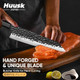 Huusk Japanese 9'' Kiritsuke Chef Knife & 10'' Knife Sharpener Rod