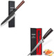 Huusk Filet Knife For Fish - 7 Inch Fish Fillet Knife Bundle With A Japanese Kiritsuke Chef Knifeflexible Boning Knives For Meat Cutting Professional Japanese Fishing Knives For Meat Poultry Cutting