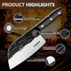 Huusk Serbian Chef Knife Hand Forged Meat Cleaver With Sheath High Carbon Steel Full Tang Knife Heavy Duty Butcher Knife For Kitchen Or Camping Outdoor Christmas s s For Dad Huusk Serbian Chef Knife Hand Forged Meat Cleaver With Sheath High Carbon Steel Full Tang Knife Heavy Duty Butcher Knife For Kitchen Or Camping Outdoor Christmas s s For Dad