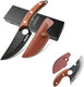 Huusk Collectible Knives - d Chef Knife & Bbq Beer Knife With Leather Sheath And Box