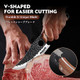 Huusk Japan Brisket Knife For Meat Cutting Bundle With Multipurpose Japanese Chef Knives