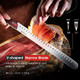 Huusk Japan Brisket Knife For Meat Cutting Bundle With Multipurpose Japanese Chef Knives