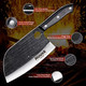 Huusk Japan Knife d Chef Knives Bundle With Serbian Knife And Hand Forged Butcher Knife Sheath Included Outdoor Camping Bbq Ideal Present