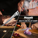 Huusk Filet Knife For Fish - 7 Inch Fish Fillet Knife Bundle With A 8 Inch Professional Kitchen Knifeflexible Boning Knives For Meat Cutting Professional Japanese Fishing Knives For Meat Poultry Cut
