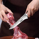 Huusk Japan Knife Set Butcher Knife With Chef Knife And Boning Knife For Meat High Carbon Steel Hand Forged Knifesteel Sentinel Series