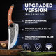 Huusk Chef Knife Set Viking Knives d Chef Knives For Kitchen And Outdoor Camping Bbq