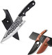 Huusk Collectible Knives - d Chef Knife & Camping Cooking Knife With Leather Sheath And Box