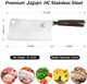 Imarku Cleaver Knife 7 Inch Meat Cleaver - Sus440A Japan High Carbon Stainless Steel Butcher Knife With Ergonomic Handle Ultra Sharp Knife Kitchen Gadgets For Home/Restaurant Perfect Birthday s