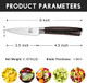 Imarku 3.5 Inch Paring Knife And 8 Inch Damascus Chef Knife Hc Stainless Steel Ergonomic Handle