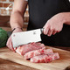 Lmarku 7 Inch Meat Cleaver Cleaver Knife Japanese Cleaver Knife High Carbon Steel Chef Knife With Ergonomic Pakka Handle 7Cr17Mov German High Carbon Stainless Steel Butcher Knife Lmarku 7 Inch Meat Cleaver Cleaver Knife Japanese Cleaver Knife High Carbon Steel Chef Knife With Ergonomic Pakka Handle 7Cr17Mov German High Carbon Stainless Steel Butcher Knife