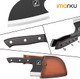 Imarku 7 Inch Butcher Knife And Cleaver High Carbon Steel Ultra Sharp Kitchen Knife With Ergonomic Handle