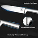 Knife Set - Imarku Kitchen Knife Set 15 Piece Japanese Stainless Steel Knife Block Set With Sharpener - Dishwasher Safe Kitchen Knives - Ultra Sharp Chef Knife Set For Kitchen Silver