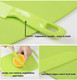 Jawbush 8.7" Plastic Kids Knives Set Nylon Knives For Kids With Multicolors And Serrated Edges For Cutting Fruits Lettuce Bread Veggies Easy To Grip Bpa Toddler Safe Kitchen Knife 4 Pack