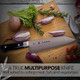 Kagayaki Carbonext Japanese Chef’S Knife Kc-11Es Bunka/Kiritsuke Knife High Carbon Tool Steel Pro Kitchen Knife With Ergonomic Pakka Wood Handle 6.8 Inch