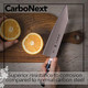 Kagayaki Carbonext Japanese Chef’S Knife Kc-11Es Bunka/Kiritsuke Knife High Carbon Tool Steel Pro Kitchen Knife With Ergonomic Pakka Wood Handle 6.8 Inch