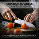 Kagayaki Japanese Chef’S Knife Kg-3Es Professional Santoku Knife Vg-1 High Carbon Japanese Stainless Steel Pro Kitchen Knife With Ergonomic Pakka Wood Handle 7 Inch Kagayaki Japanese Chef’S Knife Kg-3Es Professional Santoku Knife Vg-1 High Carbon Japanese Stainless Steel Pro Kitchen Knife With Ergonomic Pakka Wood Handle 7 Inch