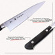 Kagayaki Carbonext Japanese Chef’S Knife Kc-5Ses Professional Gyuto Knife High Carbon Tool Steel Pro Kitchen Knife With Ergonomic Pakka Wood Handle 7 Inch