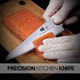 Kagayaki Japanese Chef’S Knife Kg-4Es Professional Honesuki Boning Knife Vg-1 High Carbon Japanese Stainless Steel Pro Kitchen Knife With Ergonomic Pakka Wood Handle 5.9 Inch