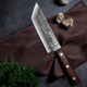 6.7Inch Handmade Forged Eel Knifeprofessional Japanese Chef Knife8Cr13Mov Stainless Steel Wooden Handle Gyuto Sashimi Sushi Fish Knife For Home Kitchen & Restaurant