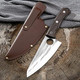Meat Cleaver Knife 6 Inchhand Forged Boning Knife With Sheath Butcher Knives High Carbon Steel Fillet Knife Chef Knives For Kitchen Campingbbqoutdoor…