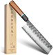 Kawahiro Japanese Nakiri Knife 7 Inch Handcrafted Vg10 High Carbon Stainless Steel Vegetable Chef Knife Professional Sharp Kitchen Knives With Ergonomic Ruby Wood Handle And Wood Box Kawahiro Japanese Nakiri Knife 7 Inch Handcrafted Vg10 High Carbon Stainless Steel Vegetable Chef Knife Professional Sharp Kitchen Knives With Ergonomic Ruby Wood Handle And Wood Box