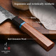 Kawahiro Japanese Nakiri Knife 7 Inch Handcrafted Vg10 High Carbon Stainless Steel Vegetable Chef Knife Professional Sharp Kitchen Knives With Ergonomic Ruby Wood Handle And Wood Box Kawahiro Japanese Nakiri Knife 7 Inch Handcrafted Vg10 High Carbon Stainless Steel Vegetable Chef Knife Professional Sharp Kitchen Knives With Ergonomic Ruby Wood Handle And Wood Box