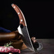 Handmade Forged Kitchen Knife 3 Pcs Professional Chef Knife Set Hunting Bbq Meat Knives For Cooking Forged Kitchen Knife With High Carbon Stainless Steel Cutlery With Leather Sheaths Handmade Forged Kitchen Knife 3 Pcs Professional Chef Knife Set Hunting Bbq Meat Knives For Cooking Forged Kitchen Knife With High Carbon Stainless Steel Cutlery With Leather Sheaths