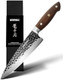 Konoll Chef Knife Japanese Aus-8 Steel Forged Handmade 8 Inch Professional Kitchen Knife Meat Cleaver Hc Stainless Steel With Full Tang Wood Handle