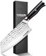 lander Chef'S Knife 7.72 Inch High Carbon Meat Cleaver Professional Japanese Stainless Steel Knife For Meat And Vegetables - Ergonomic Handle For Home And Kitchen