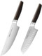 Kitchen Knife- Professional 8 Inch Chef'S Knife & 7 Inch Santoku Knife- Sus304 5-Layer Clad Stainless Steel- Ultra Sharp Kitchen Knife For Meat Food Vegetable