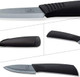 Leize 4.6-Inch Pro Paring Knife High Carbon Stainless Steel Fruit/Vegetable Carving Knife With Wooden Ergonomic Handle (Wooden Brown)