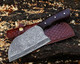 Damascus Steel d Serbian Chef Knife Meat Cleaver Knife For Meat Cutting Forged Butcher Knife With Sheath Kitchen Knives Full Tang Chopping Knife For Home Outdoor Cooking Camping (Leader) Damascus Steel d Serbian Chef Knife Meat Cleaver Knife For Meat Cutting Forged Butcher Knife With Sheath Kitchen Knives Full Tang Chopping Knife For Home Outdoor Cooking Camping (Leader)