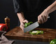 Linoroso Nakiri Knife 7 Inch Japanese Chef Knife Asian Vegetable Cleaver Kitchen Knife German High Carbon Stainless Steel Usuba Knife With Full Tang Ergonomic Handle For Home Kitchen And Restaurant