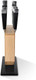Linoroso Magnetic Knife Block Knife Holder Knife Stand Super Strong Magnet Double Sided Kitchen Knives Storage Fitted American Ash Wood Black Oxide Stainless Steel Base Linoroso Magnetic Knife Block Knife Holder Knife Stand Super Strong Magnet Double Sided Kitchen Knives Storage Fitted American Ash Wood Black Oxide Stainless Steel Base