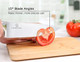 8 Inch Chef Knife - High Carbon Stainless Steel Sharp Kitchen Knife With Ergonomic Handle For Family & Restaurant Packed With Box