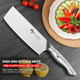 Mad Shark 7 Inch Nakiri Knife Ultra Sharp German Stainless Steel Vegetable Knife Ergonomic Handle Multipurpose Kitchen Knife For Chopping Slicing And Dicing