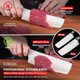 Mad Shark Nakiri Knife 7 Inch Chef Knife Vegetable Kitchen Knife With High Carbon Stainless Steel Blade Multipurpose Asian Knife For Chopping Cutting And Slicing With Ergonomic Handle