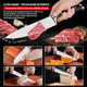 Mad Shark Knife Set Professional 5 Piece Kitchen Chef Knife Set German High Carbon Stainless Steel Ultra Sharp Knives Sets Ergonomic Handle Home Cooking Perfect Cutlery Set