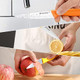 Paring Knife 8Pcs Paring Knife Set With Cover Small Kitchen Vegetable Fruit Knives 3.5 Inch Ultra Sharp Pp Handle