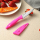 Paring Knife 8Pcs Paring Knife Set With Cover Small Kitchen Vegetable Fruit Knives 3.5 Inch Ultra Sharp Pp Handle