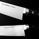 Masamoto At Japanese Santoku Knife 7" (180Mm) Made In Japan Bunka All Purpose Kitchen Knife Sharp Japanese Stainless Steel Blade Full Tang Pakkawood Handle Black