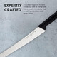 Messermeister Pro Series 10” Scalloped Round-Tip Bread Knife - German X50 Stainless Steel & Nsf-Approved Polyfibre Handle - 15-Degree Edge Rust Resistant & Easy To Maintain - Made In Portugal