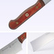 Messermeister Custom 6.5” Nakiri Knife Terra Red - X50 German Stainless Steel - Rust Resistant & Easy To Maintain - Made In Solingen Germany