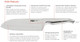 Furi Knives Pro 9" Bread Knife Japanese Stainless Steel Seamless Construction Reverse Wedge Handle (41350)